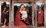 Adriaen Isenbrant Triptych oil